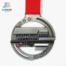 Custom Wholesale Price Casting Antique Metal Grappling Award Medal